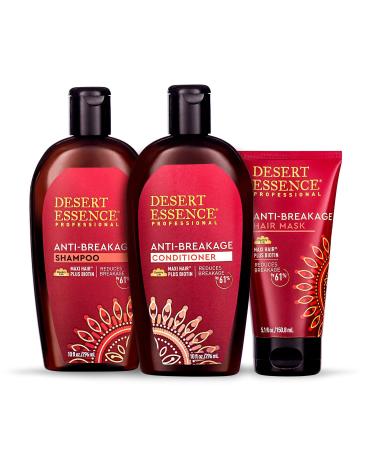 Desert Essence Anti-Breakage Conditioner 10 fl oz - Hair Repair & Strengthening - Buy Online on GoSupps.com