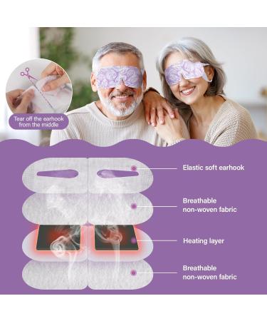 ProCIV 16 Packs Steam Eye Mask Heated Eye Mask Warming Eye Mask Self Heating Sleep Mask for Dry Eyes Fatigue Disposable Moist Hot Eye Mask Sleep Gift Set for Women/Men/Mum/Dad(Lavender) - Buy Online on GoSupps.com
