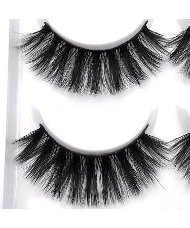 Xiton 3D Handmade Mink False Eyelashes - 5 Pairs Dramatic & Natural Fluffy Reusable Eyelash Accessories for Women - Buy Online on GoSupps.com
