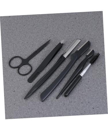 FRCOLOR 18 Pcs Eyebrow Trimming Set & Dermaplaning Tools - Facial Hair Removal Razor Brow Comb and Shaver Kit - Perfect for Grooming - Buy Online on GoSupps.com