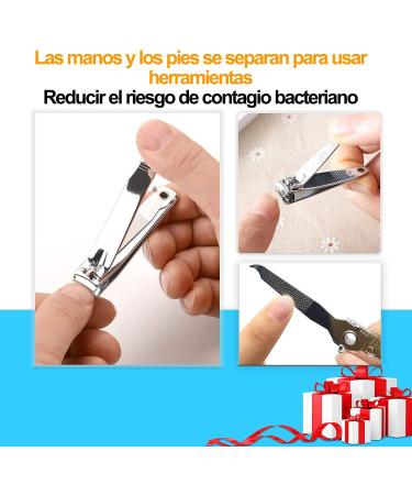 Xnourney Nail Clippers Set Premium Stainless Steel Nail and Toenail Cutters Nail Cutter Sets with Sharp Nail File - Buy Online on GoSupps.com