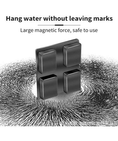 Efficient Magnetic Window Cleaner - Magnet Glass Cleaning Brush Sponge Wiper - Double-Sided Triangular Design for Home & Hotel (Green (Suitable for 5-12MM)) - Buy Online on GoSupps.com