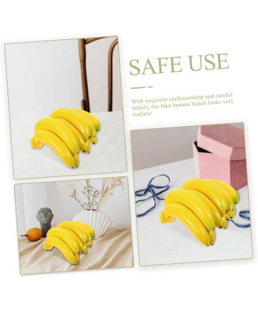 ABOOFAN 9 Pcs Simulated Banana Toddler Ornament Fruit Model Decor Food Toys Scene Adornment Toys for Toddler Photo Ornament Decorations for Home Artificial Fruit Home D cor Window Foam - Buy Online on GoSupps.com