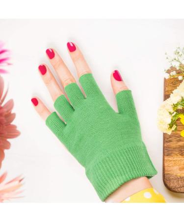 minkissy 6 Pairs Gel Gloves Hand Moisture Gloves Gel Cotton Moisturizing Gloves Fingerless Mittens Lotion Gloves Spa Gloves Cosmetic Moisturizing Gloves Miss Heel Socks Daily Use Knitting - Buy Online on GoSupps.com