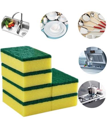 Dish Sponges kitcheSponge Heavy Duty Cellulose Scrub Sponge Dual-Sided Dishwashing Sponge for Kitchen 12 Pack Kitchenware (Color : Yellowx12) - Buy Online on GoSupps.com