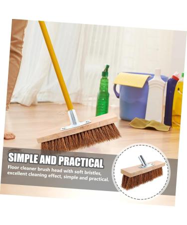 GLEAVI Kitchen Bristle Brush Head - Wooden Floor & Iron Parts Mane Brush Head for International Shipping - Buy Online on GoSupps.com