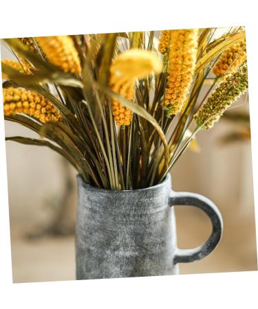 DECHOUS Simulated Ears of Corn Dry Flowers for Decoration Wheat Sheave Bundle Flower Fake Wheat Stalks Decoration for Home Decor for Home Artificial Plants Faux Plant Straw Manual Pu Golden 12X75CM - Buy Online on GoSupps.com