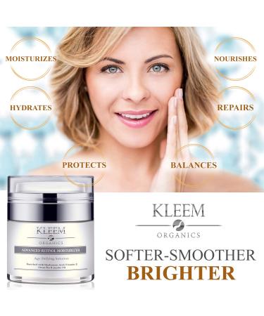 Anti Aging Retinol Treatment Kit - Daily Moisturizing Face Cream Set - Reduce Wrinkles & Fine Lines - Ideal Beauty Gift for Women & Men - 3 Pack Bundle - Buy Online on GoSupps.com