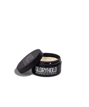 GLORYHOLD Beard Sculptor and Hair Styling Paste from MASC KUSCHELBR by Jeff Chastain - 4 oz Magnum Jar, Paraben-free & Cruelty-free - Easy to Use Paste Provides Durable Hold for Beard & Hair