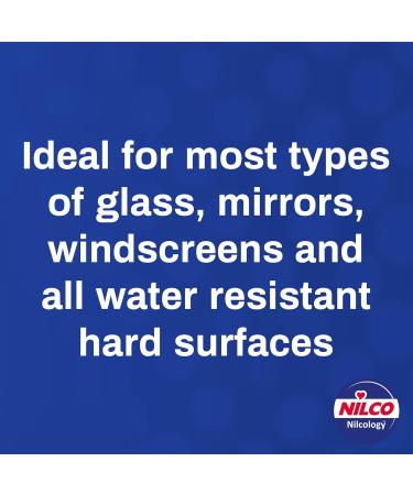 Nilco Professional Nilglass H3 Glass and Mirror Cleaner 1L - Superior Cleaning Power for Spotless Surfaces - Buy Online on GoSupps.com