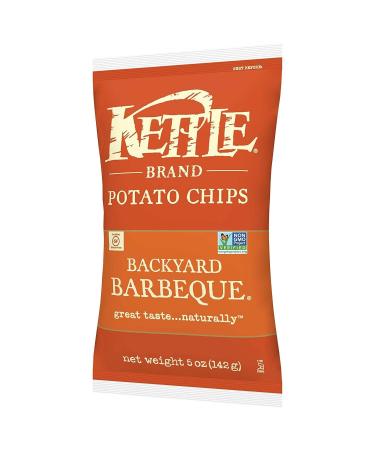 Kettle Foods Backyard Barbeque Potato Chips 5 oz - Savory Snack Delight - Buy Online on GoSupps.com