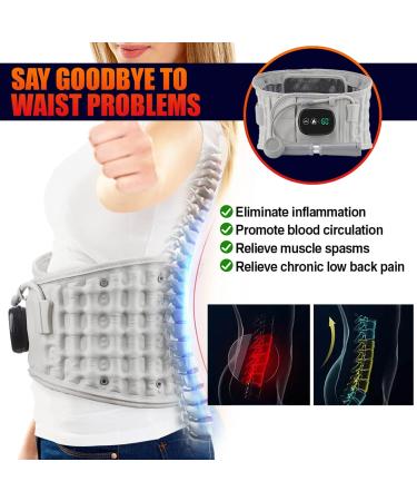 Back-Physio Decompression Belt | Inflatable Traction Device for Lower Back Pain Relief - Universal Size for Men & Women - Buy Online on GoSupps.com