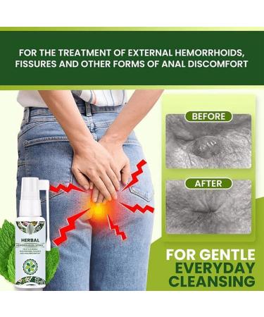 Herbal Hemorrhoid Spray Protection Contre Les H morro des Soulage Les D mangeaisons Les Br lures Et L'inconfort Naturel V g talien Et Sans Cruaut (02) - Buy Online on GoSupps.com