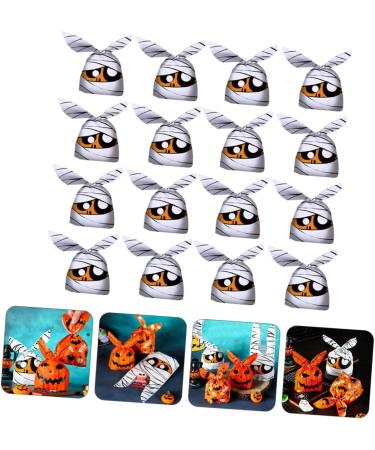 LALAFINA 50 pcs Lovely Biscuit Festival Bags Pouches Container Chocolate Bag Candy Party Halloween - Buy Online on GoSupps.com