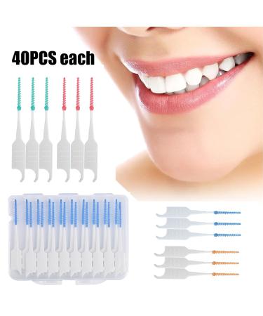 CRLLDPM 160 Soft Silicone Interdental Brushes - Gentle Tooth Cleaning for Optimal Oral Hygiene - Buy Online on GoSupps.com