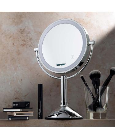 Lune+Aster Smart-Touch LED Vanity Mirror - Tri-Color Light System for Flawless Makeup & Skincare Application - Buy Online on GoSupps.com