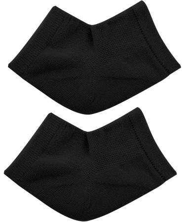 Verdant Touch Pain Relief Socks Gel Heel Foot Care Socks Moisturizing Heel Protective Sleeves Half Pain Relief Socks Black - Buy Online on GoSupps.com