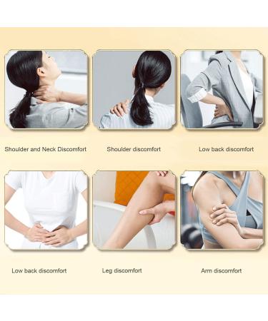 Kosdfoge Guasha Stick - Two-Row 20 Pearl Lymphatic Drainage Massage Device for Ears & Shoulders | Fatigue Relief Tool - Buy Online on GoSupps.com