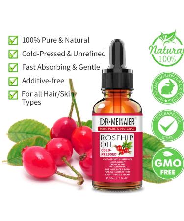 2Pcs Hydrating Facial Skincare Set | Rosehip Seed Oil & Gua Sha Tool for Radiant Skin | Organic Vitamin A Facial Oils - Buy Online on GoSupps.com