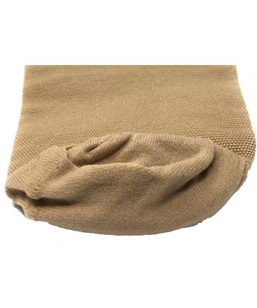 Truform-OTC 0832-M Below Knee Stump Shrinker Compression Sleeve with Ventilation - Beige, Medium (12-16 Calf) - Amputee Care - Buy Online on GoSupps.com