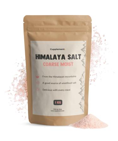 Cupplement Himalayan Salt 1kg - Highest Quality - Coarse Salt - Bath Salts