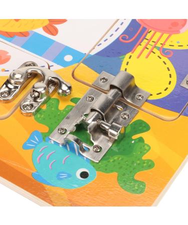 Elderly Fidget Board Fidget Blanket for Elderly Dementia Alzheimers Products Wooden Sensory Board for Alzheimer Anxiety Relief Improves Mental Stimulation - Buy Online on GoSupps.com
