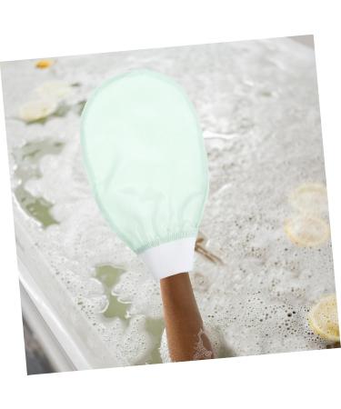 Baluue Body Exfoliator Glove - Light Green Bath Scrubber Mitten for Smooth Skin | International Shipping - Buy Online on GoSupps.com
