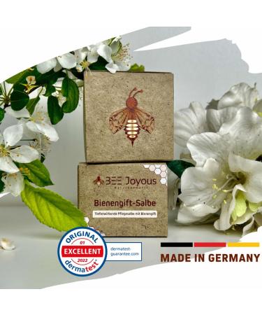Buy Bee Joyous Bienergiftsalbe | Pain Relief Cream with Jojoba Argan & Shea Butter | Dermatest Approved for Osteoarthritis & Discomfort - Buy Online on GoSupps.com