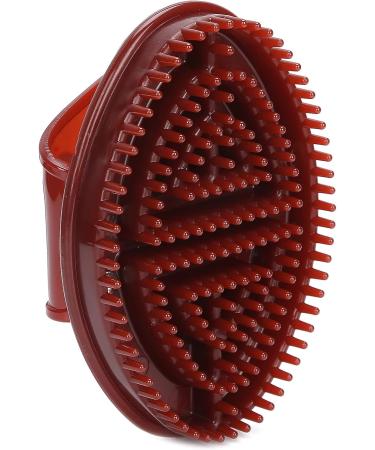 Handheld Scalp Massager Brush for Whole Body Relaxation - Brown - Buy Online on GoSupps.com