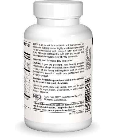 Source Naturals NKO Neptune Krill Oil 500 mg - 60 Softgels | Omega-3 Supplement - Buy Online on GoSupps.com