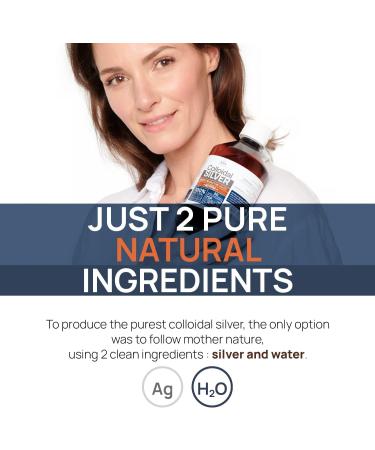 Katharos Institute Pure 40 ppm colloidal silver from 500 ml More powerful than 20 ppm 100 natural For people and animals dog cat Carbon neutral 500 ml 501ML - Buy Online on GoSupps.com