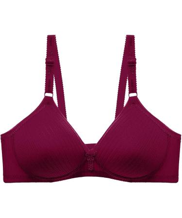 Pregnant Women's Side Striped Cotton Bras - Soft Support for Medium Sizes - Stylish & Comfortable Maternity Wear - Buy Online on GoSupps.com