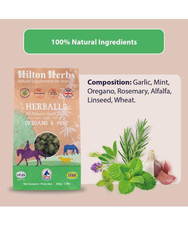 Hilton Herbs Herballs 100% Natural Horse Treats No Added Sugar Molasses-Free Horse Treats Healthy Horse Treats. 2 kg Garlic Mint Oregano Rosemary Alfalfa Linseed Wheat. 2 kg (Pack of 1) - Buy Online on GoSupps.com
