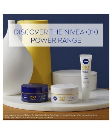 Nivea Q10 Power Anti-Wrinkle + Firming Eye Cream 15ml - Reduce Wrinkles and Firm Skin - Buy Online on GoSupps.com