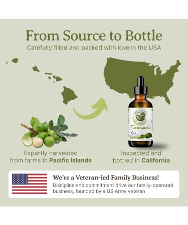 Bella Terra Oils - Organic Tamanu Oil 8 oz - Treasure Chest of Skin Nourishment High in Vitamin E & Fatty Acids Enhance Your Skin's Natural Glow 8 Fl Oz (Pack of 1) - Buy Online on GoSupps.com