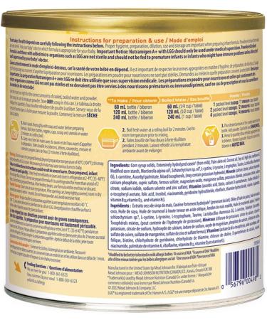 Nutramigen A+ with LGG Hypoallergenic Infant Formula Powder 561g - Buy Online on GoSupps.com