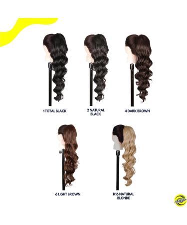 Wavy HORSE TAIL 70 cm in ThermoFiber Ser Muler Extension (T2-Burg Degradee) - Buy Online on GoSupps.com