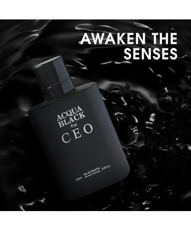 1 Billion&Acqua CEO Combo Men's Cologne- Eau De Toilette Spray Perfume Fragrance For Men- Daywear Casual Daily Cologne Set 3.4 Oz Bottle- Ideal EDT Beauty Gift for Birthday Anniversary 1 Billion&Acqua CEO Black - Buy Online on GoSupps.com