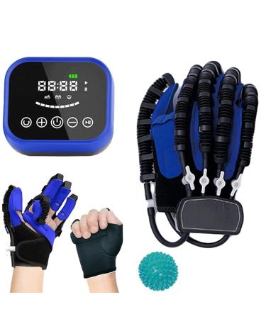 Stroke Hand Splint Assistive Gloves Long-Term Relief Finger Cramps with Remote Control/Single Finger Training Right-XXL Right XX-Large