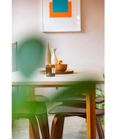 Buy Oct Fragrance Candle - Rose Geranium Patchouli & Vetiver | 250ml Natural Soy Wax Candle with Essential Oils - International Shipping Available - Buy Online on GoSupps.com