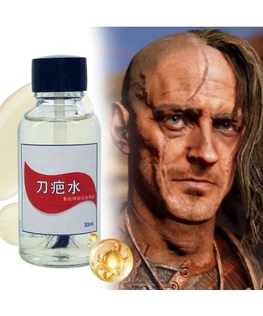 Liquid Scar Makeup 30ml Safe Realistic Body Paint for Cosplay Realistic Halloween Scar Liquid - For Escape Rooms Horror Theme Parties Short Theatrical Performances - Buy Online on GoSupps.com