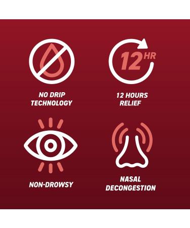 Afrin No Drip Original + Night Nasal Mist Bundle Pack Non-Drowsy Fast-Acting Decongestant for Nasal Congestion and Sinus Pressure Relief Adults and Children 6 and Older .5 fl oz (Pack of 2) - Buy Online on GoSupps.com