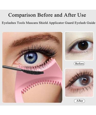 Buy Reusable Eyeliner Stencils & Mascara Shield Applicators | Mermaid Makeup Card & Eyelash Comb | International Shipping Available - Buy Online on GoSupps.com