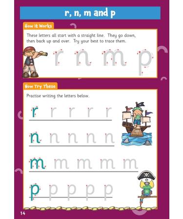 Writing Activity Book for Ages 4-5 | CGP Reception Activities | International Shipping - Buy Online on GoSupps.com
