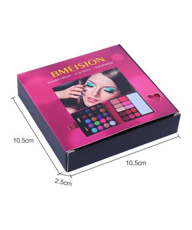 BrilliantDay 32 Colors Eyeshadow Palette & Contouring Kit | Lip Gloss & Blusher Makeup Set - International Shipping Available - Buy Online on GoSupps.com