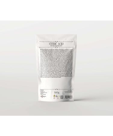 Mystic Moments Citric Acid 500g - Pure, Natural, Vegan & GMO-Free - Buy Online on GoSupps.com