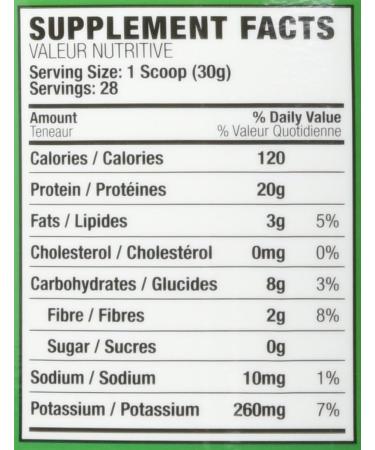 Ergogenics Plant Protein +Greens Vanilla (720 Gram 24 Servings) - Best Plant-Based Protein to Build Muscle - Organic Nutrient Rich Gluten Free Non Dairy Vegan Non Soy & Pea Non GMO Zero Sugar - Buy Online on GoSupps.com