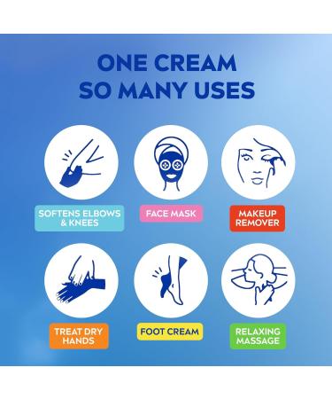 NIVEA Creme Face Hand and Body Moisturizer Cream Limited-Edition LGBTQ+ Pride Creme Tin Rich Body Cream for Dry Skin with Provitamin B5 Fast-Absorbing and Non-Comedogenic 8.4 Oz Tin - Buy Online on GoSupps.com