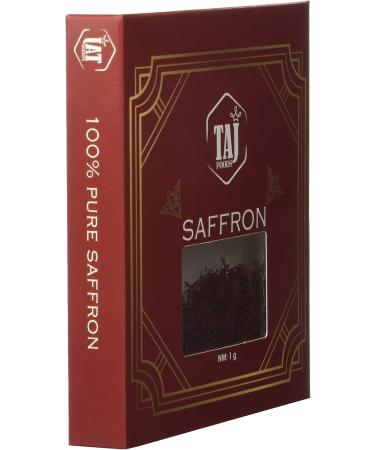 TAJ Foods Saffron Spice 1g 12 Count 1 g (12 Count) - Buy Online on GoSupps.com