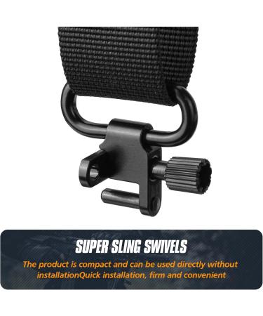 VicBre 6 Pack Quick Release Metal Sling Swivels for Rifle & Shotgun - 2.5 cm | Durable & Reliable | International Shipping Available - Buy Online on GoSupps.com